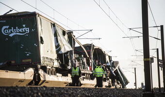 Katastrofa pociągu w Danii. Są ofiary śmiertelne