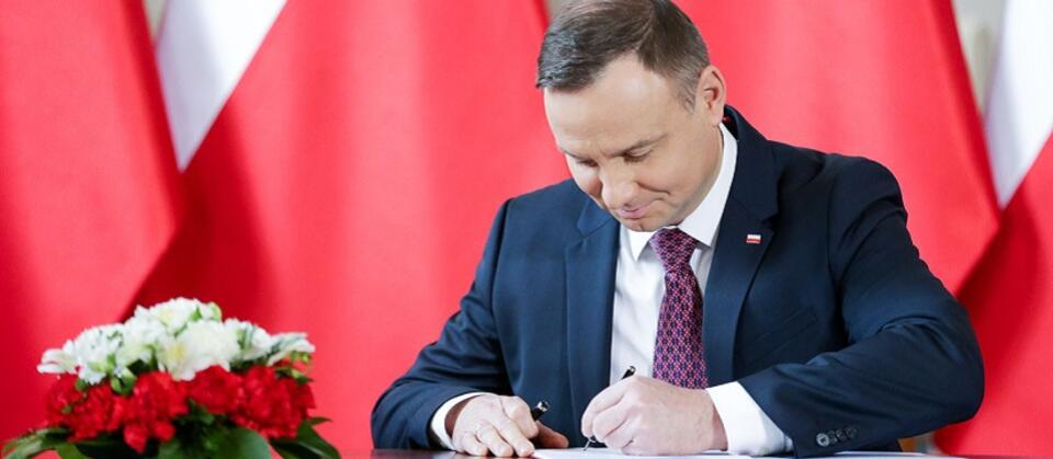 Prezydent Andrzej Duda / autor: Krzysztof Sitkowski/KPRP