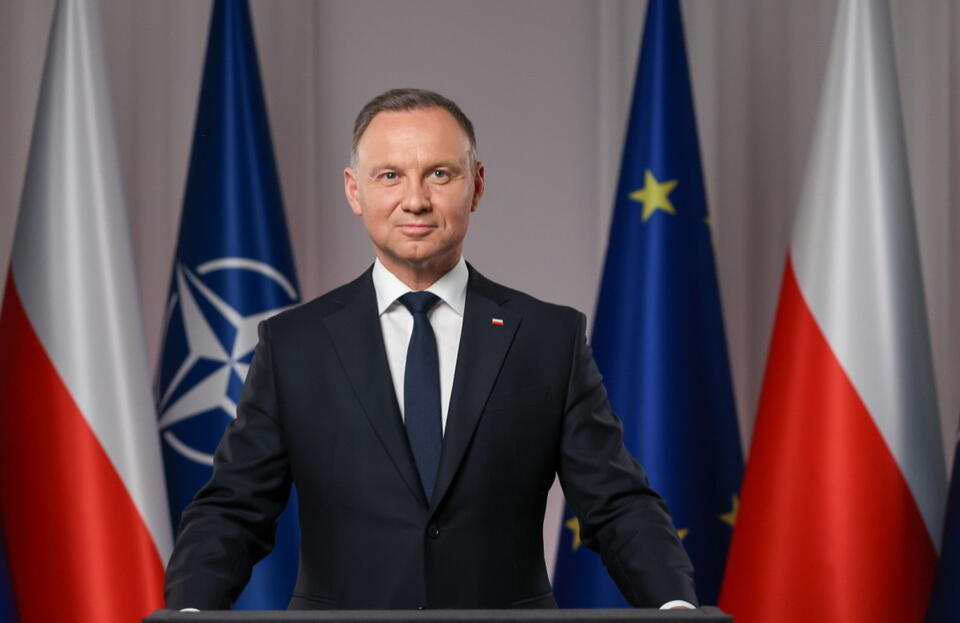 Prezydent Andrzej Duda / autor: Jakub Szymczuk/KPRP