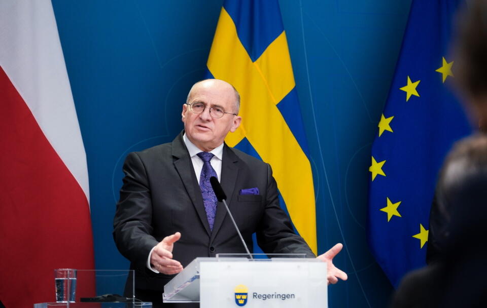 Wizyta ministra Zbigniewa Raua w Szwecji  / autor: PAP/Mateusz Marek