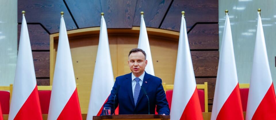 Prezydent Andrzej Duda / autor: Fratria