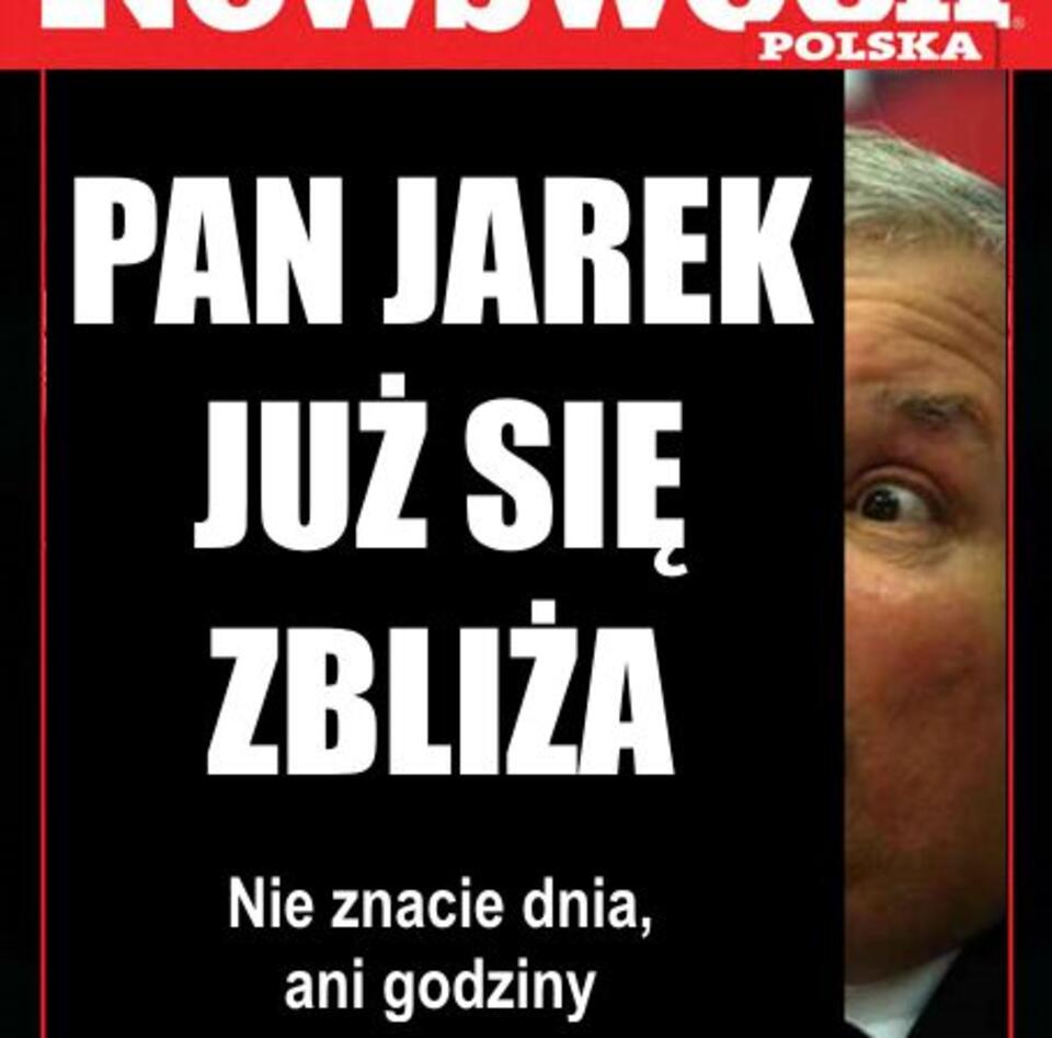 Na zdjęciu propozycja okładki dla "Newsweeka" przygotowana przez naszego czytelnika 