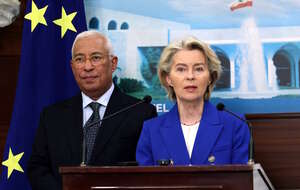 Von der Leyen wyrzuca Traktaty Rzymskie do oceanu / autor: PAP/EPA