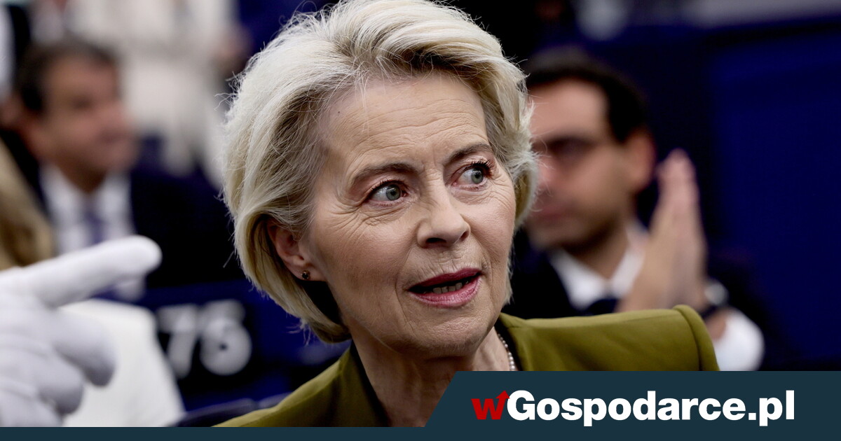 Uparta von der Leyen: „przyszłość będzie elektryczna”