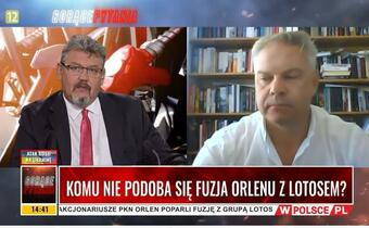 Dawid Piekarz o połączeniu Orlenu z Lotosem: ta fuzja ma sens, zwiększa bezpieczeństwo energetyczne