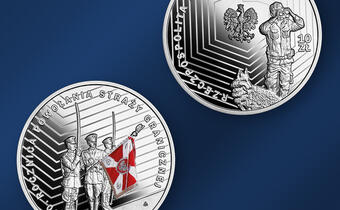 NBP: Straż Graniczna na srebrnej monecie kolekcjonerskiej