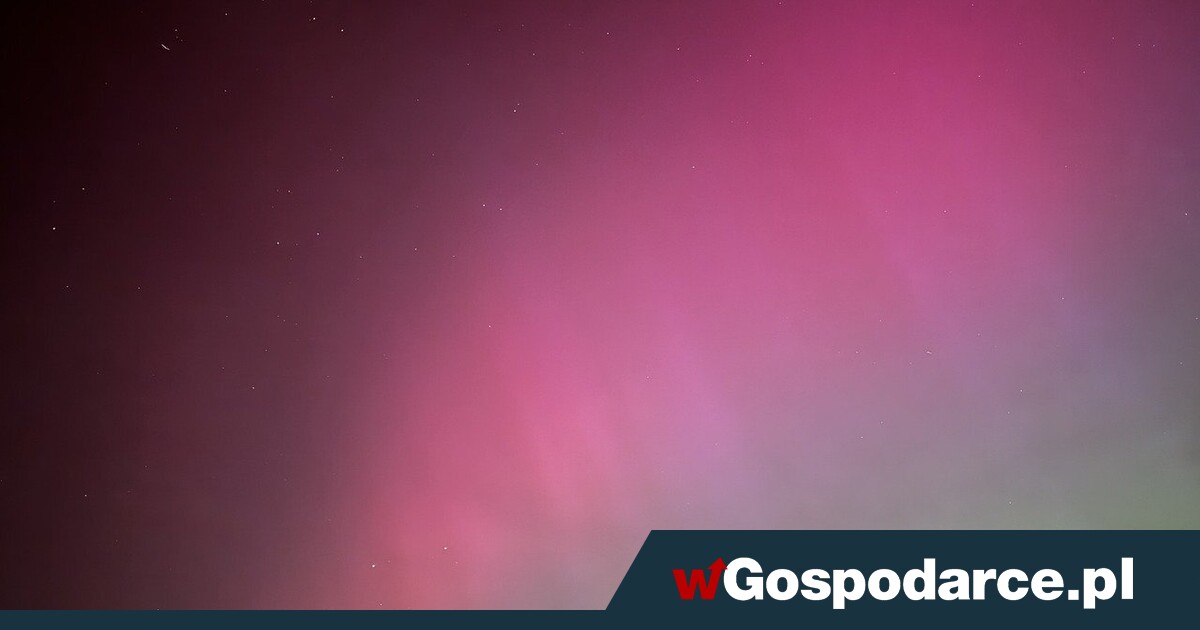 Zdjęcie zorzy nad Śnieżką wyróżnione przez NASA