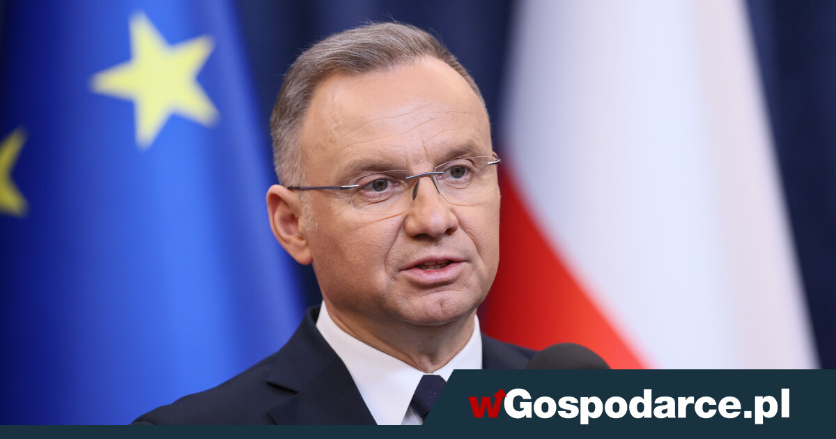 Prezydent podczas konferencji: To kpina