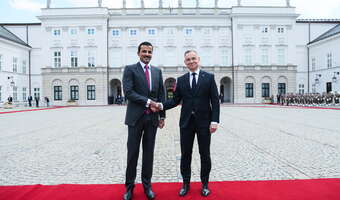 Emir Kataru przyleciał do Polski. "Kluczowe partnerstwo"