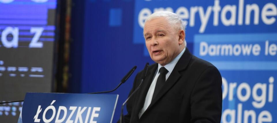 Jarosław Kaczyński  / autor: PAP/Grzegorz Michałowski