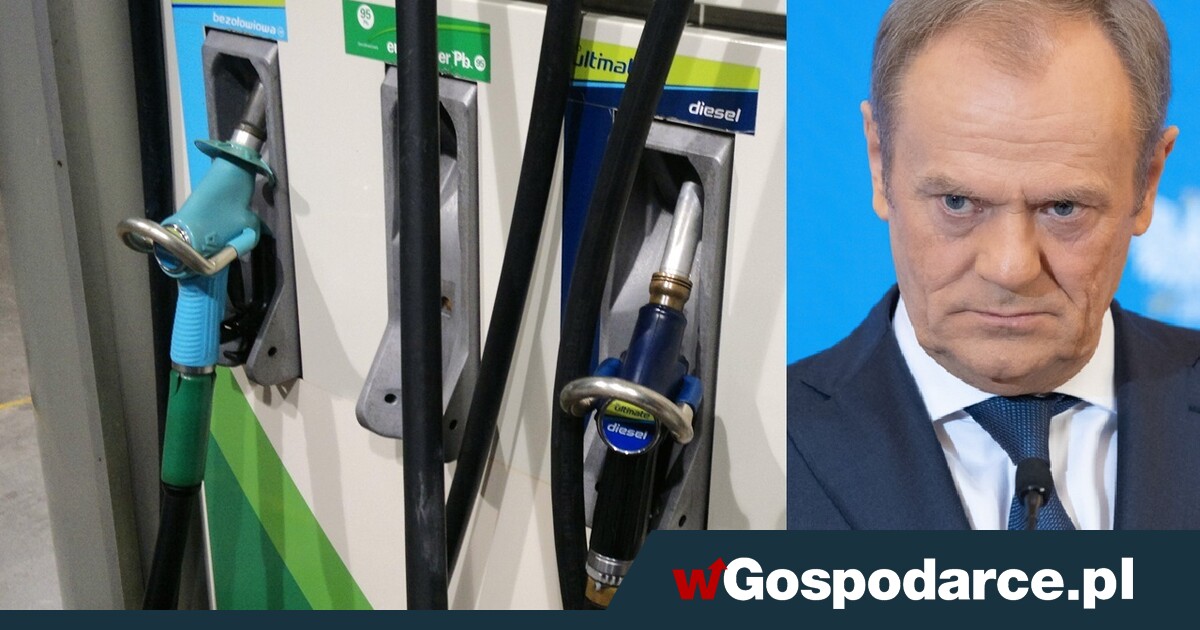 Tusk nagle zmiękł w sprawie cen paliw