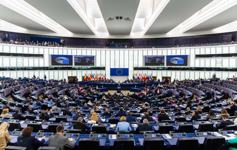 FRANCE EU PARLIAMENT / autor: PAP/EPA/CHRISTOPHE PETIT TESSON