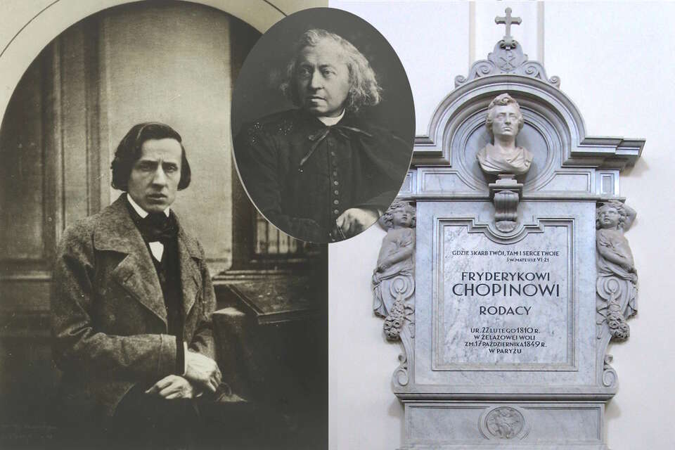 Fryderyk Chopin, ks. Aleksander Jełowicki, serce Chopina w bazylice św. Krzyża
