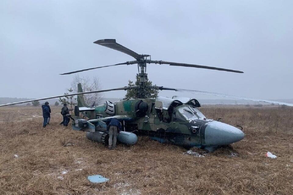  Zestrzelony rosyjski śmigłowiec / autor: PAP/Ukraineincrisis