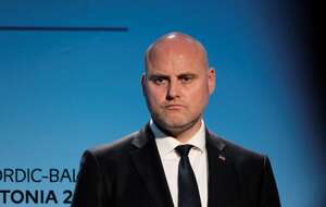 Premier Łotwy Andrijs Kulbergs / autor: PAP/EPA