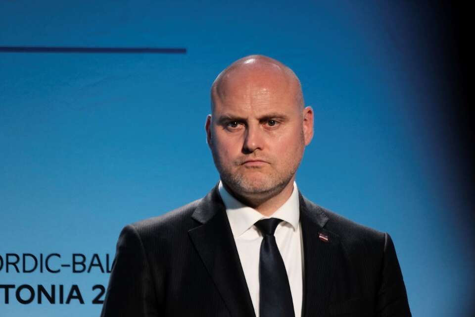 Premier Łotwy Andrijs Kulbergs / autor: PAP/EPA