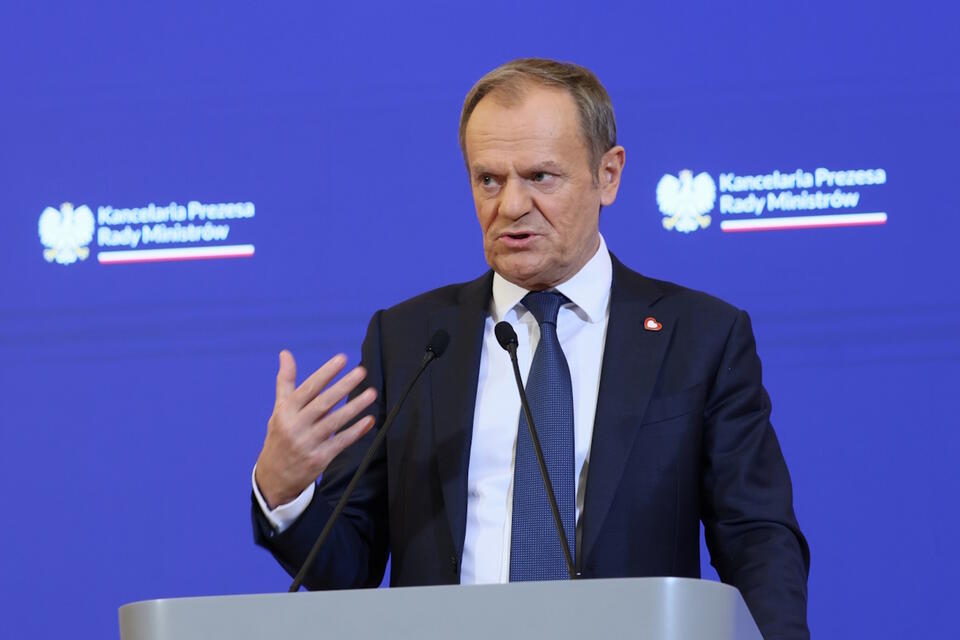 premier Donald Tusk / autor: PAP/Leszek Szymański