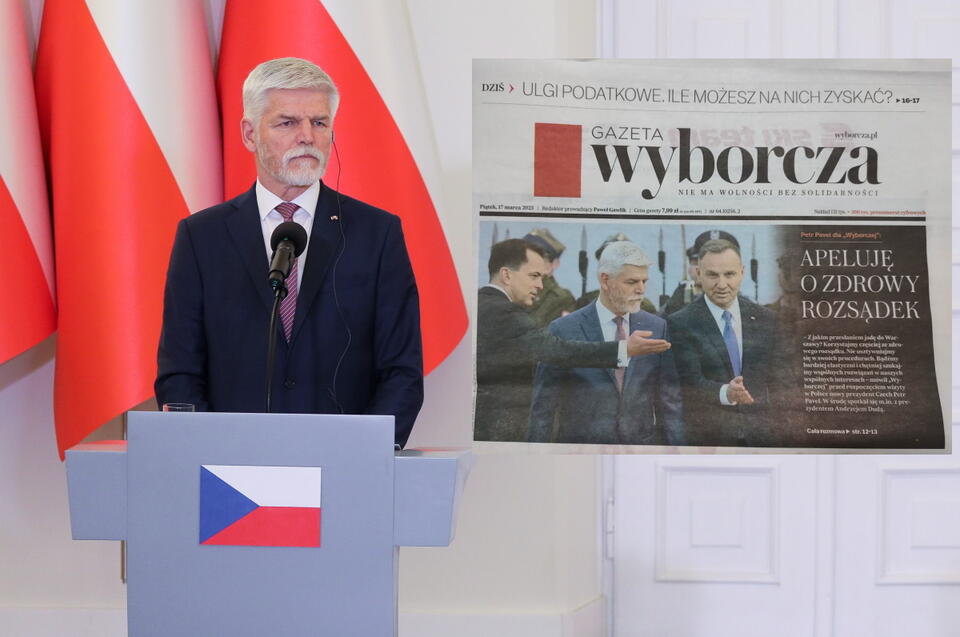 Prezydent Czech Petr Pavel / autor: PAP/Paweł Supernak/GW
