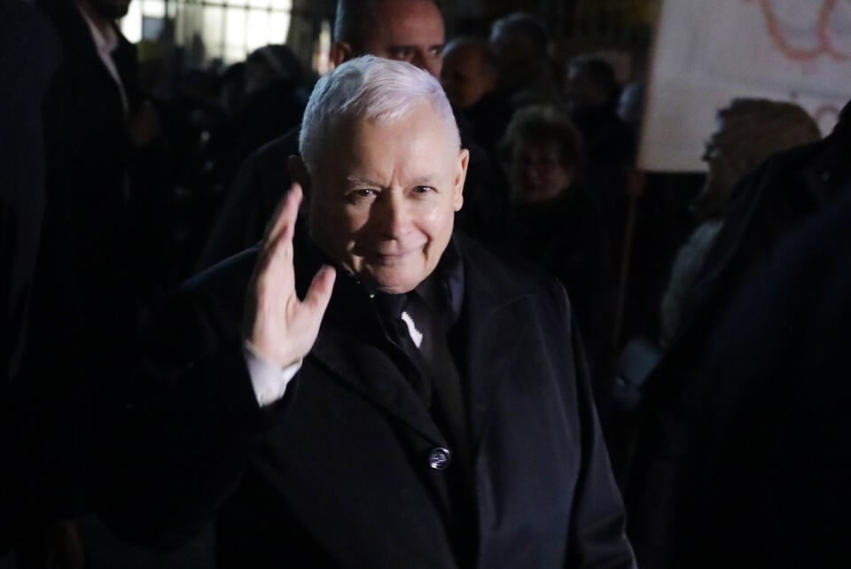 Prezes PiS Jarosław Kaczyński / autor: PAP/Tomasz Gzell