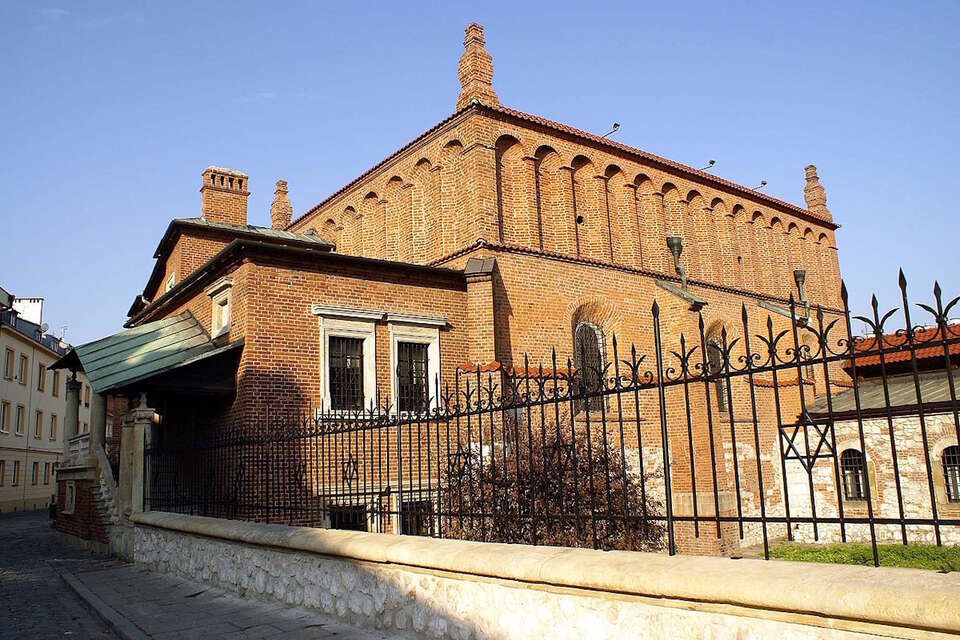 Synagoga Stara na krakowskim Kazimierzu / autor: Wikimedia Commons-Barbara Maliszewska / CC Attribution-Share Alike 3.0 pl