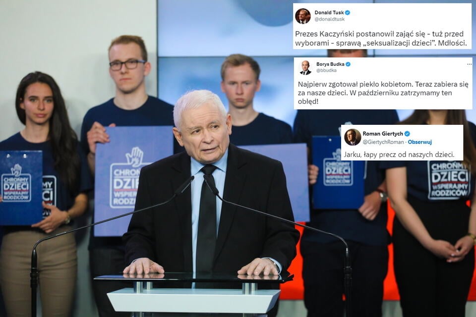 Jarosław Kaczyński  / autor: PAP/Paweł Supernak