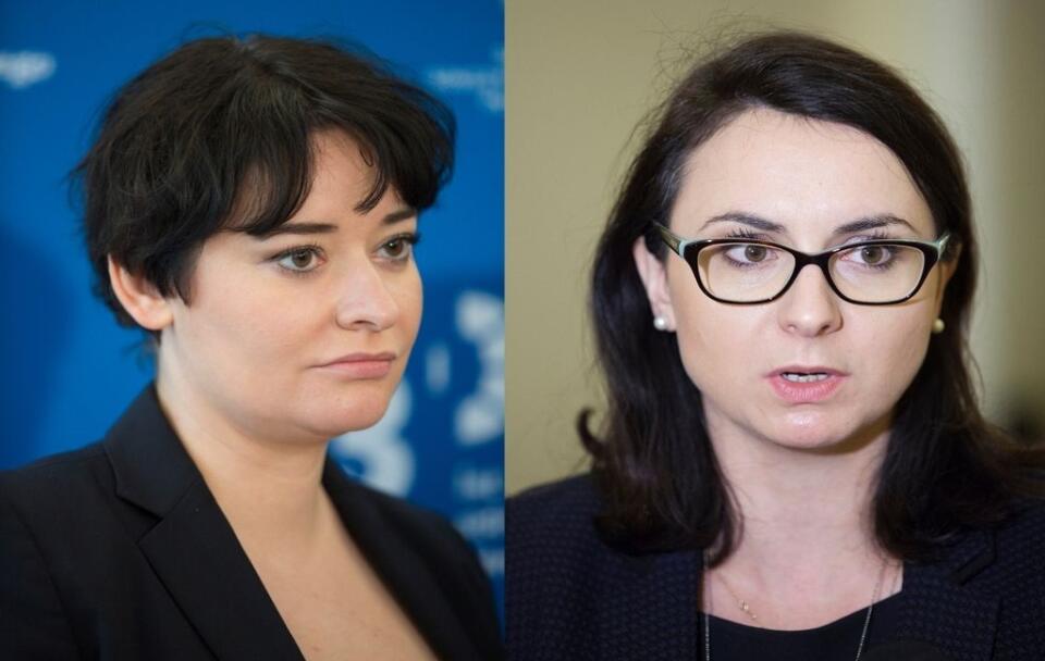 Anna Maria Żukowska (Lewica) i Kamila Gasiuk-Pihowicz (KO) / autor: Fratria
