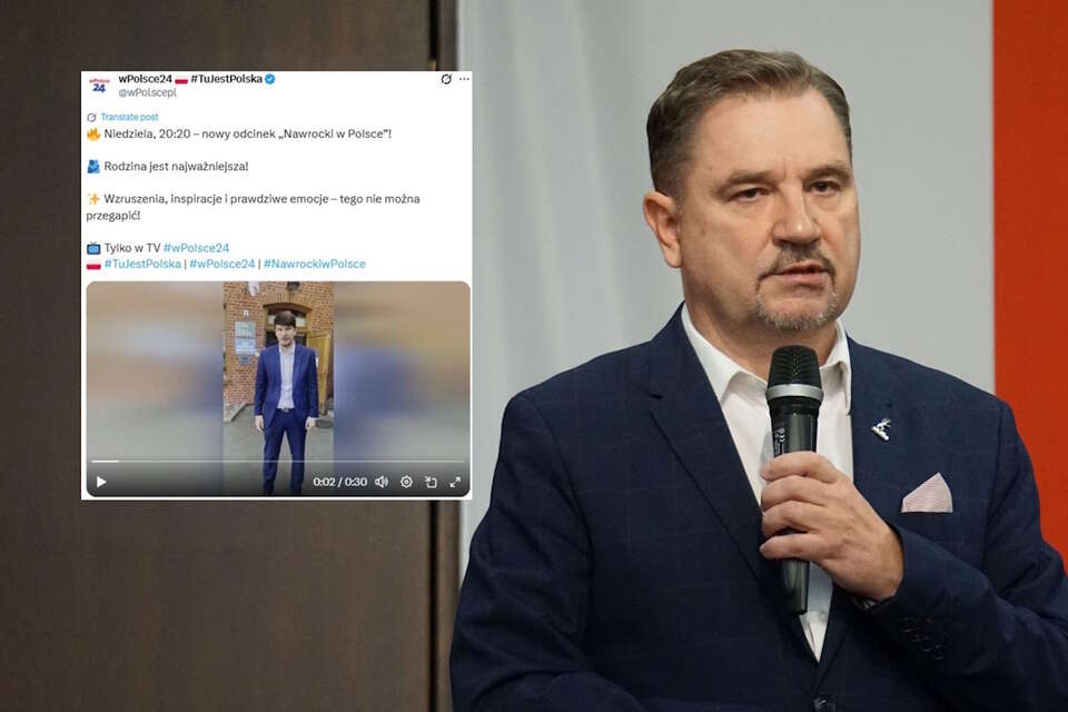 Piotr Duda / autor: Fratria/X-Telewizja wPolsce24, screen
