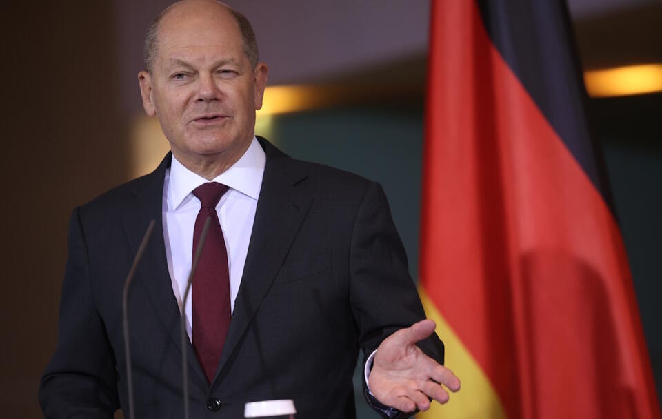 Olaf Scholz / autor: EPA/CLEMENS BILAN Dostawca: PAP/EPA