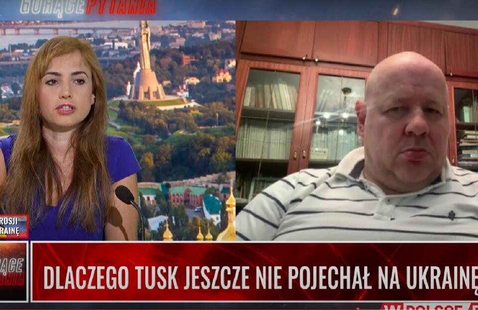 Jan Filip Libicki na antenie telewizji wPolsce.pl / autor: wPolsce.pl 
