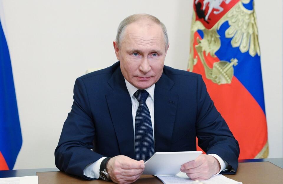 Prezydent Rosji Władimir Putin / autor: PAP/EPA