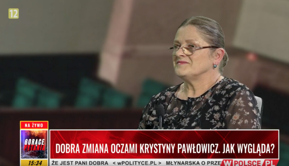 prof. Krystyna Pawłowicz / autor: wPolsce.pl