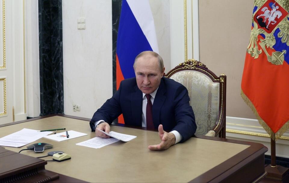 Rosyjski przywódca Władimir Putin / autor: PAP/EPA