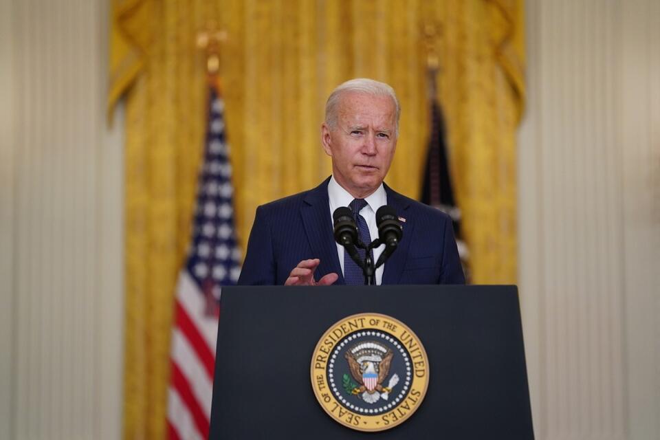 Prezydent USA Joe Biden / autor: PAP/EPA/Stefani Reynolds / POOL