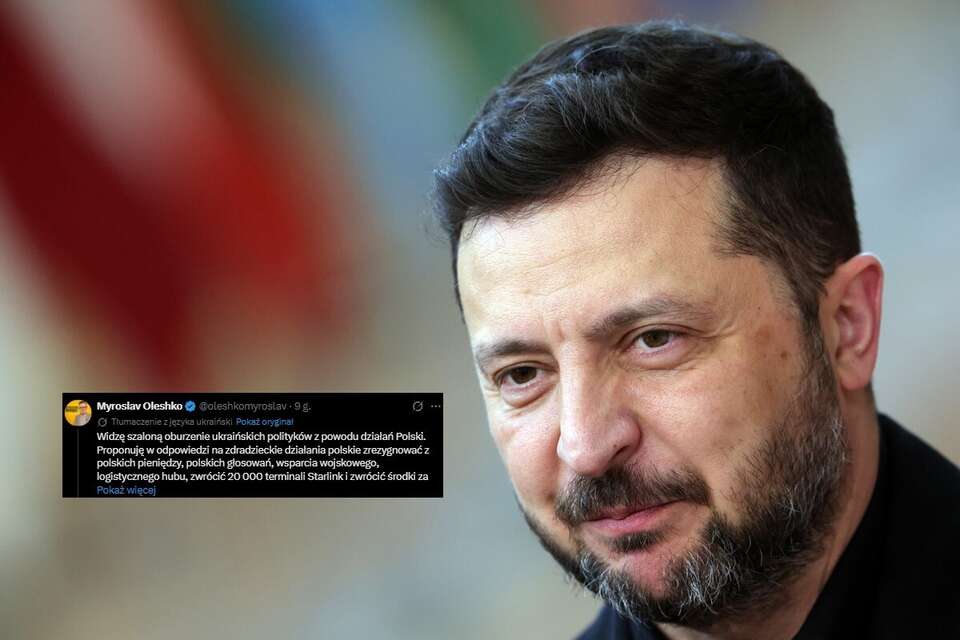 Ukraiński dziennikarz ośmieszył ludzi Zełenskiego! W tle Polska
