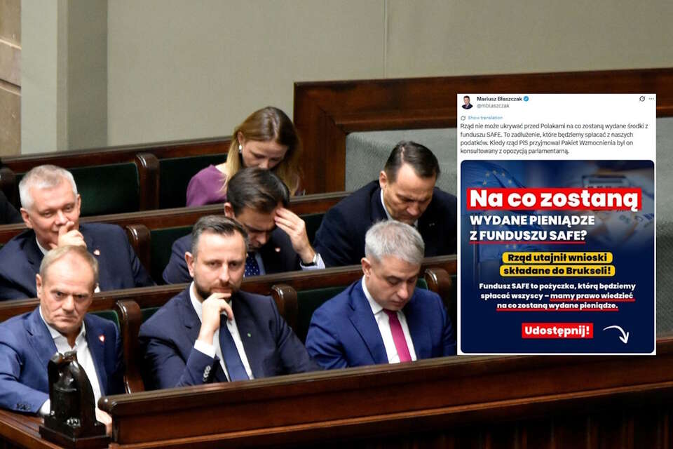 Na co pójdą środki z SAFE? Patola i Socjal żąda jasnych odpowiedzi
