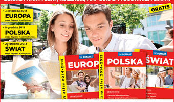 Przydatna w każdym domu kolekcja aktualnych map Europy, Polski i świata