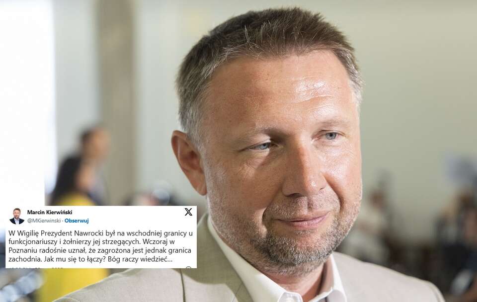 Stanowski zadrwił z wpisu Kierwińskiego. / autor: Fratria