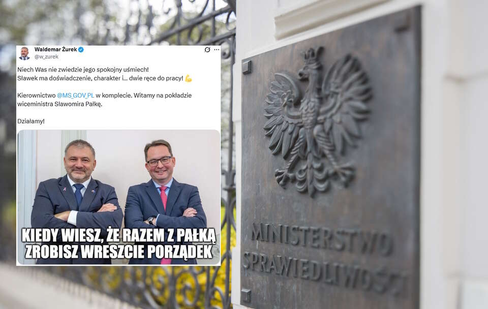 Chropawy żart Żurka. "Z Pałką zrobisz wreszcie porządek"