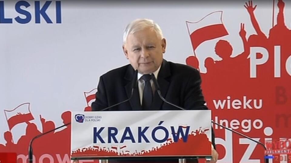 Kaczyński / autor: screenshot/tvp