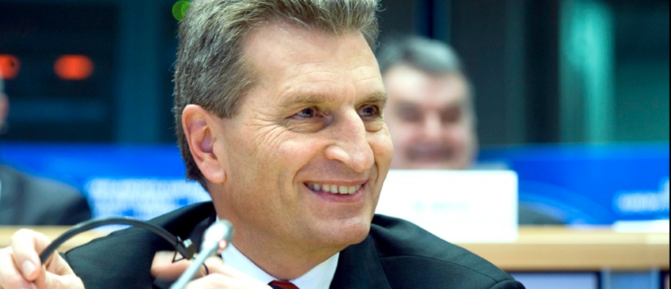  Guenther Oettinger / autor: Flickr: European Parliament
