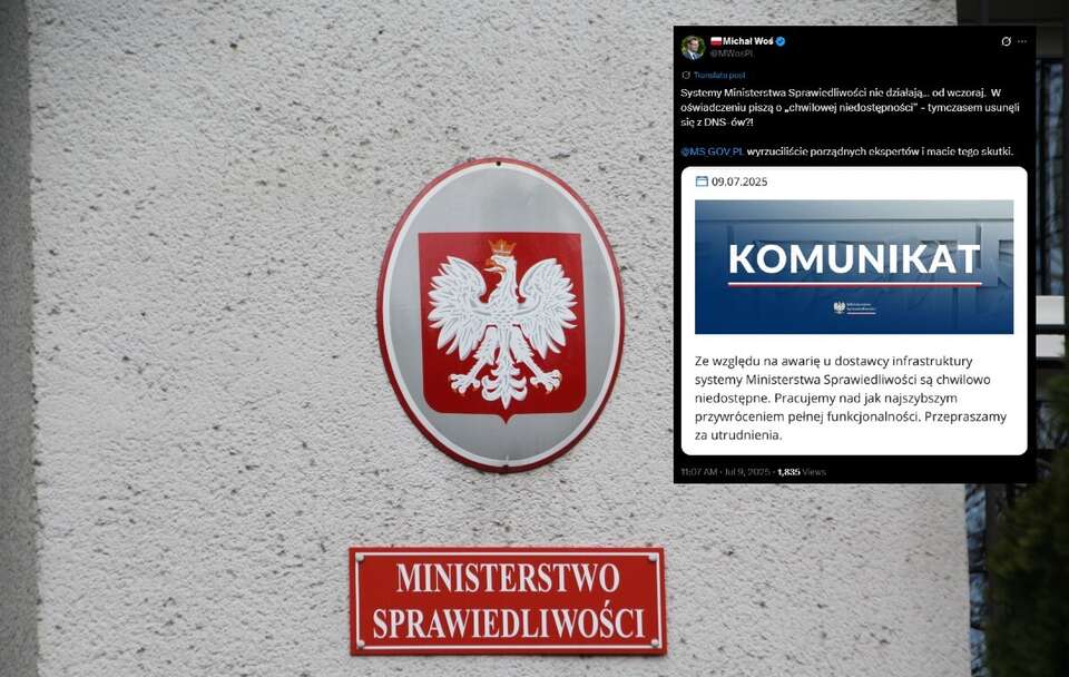 Ministerstwo Sprawiedliwości / autor: Fratria/X