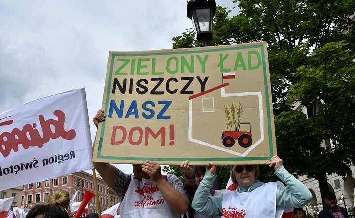 Demonstracja rolników w Warszawie, 10 maja 2024 r. / autor: Fratria / LK
