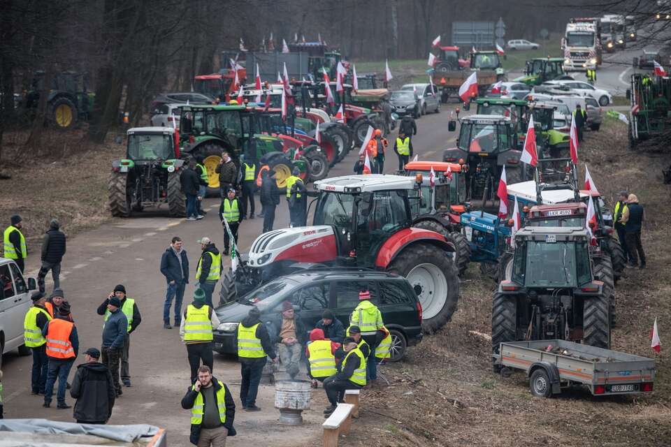 Protest of Polish farmers / autor: PAP/Wojtek Jargiło