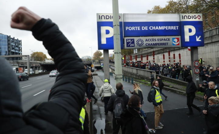 Francja, protesty / autor: PAP/EPA