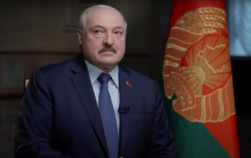 Aleksandr Łukaszenka / autor: YouTube/BBC News (screenshot)