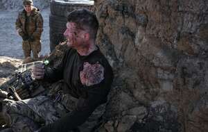 Ukraiński żołnierz. / autor: PAP/EPA