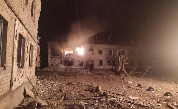 zniszczenia w mieście Starobilsk w rejonie Ługańska / autor: OSINTdefender/Twitter