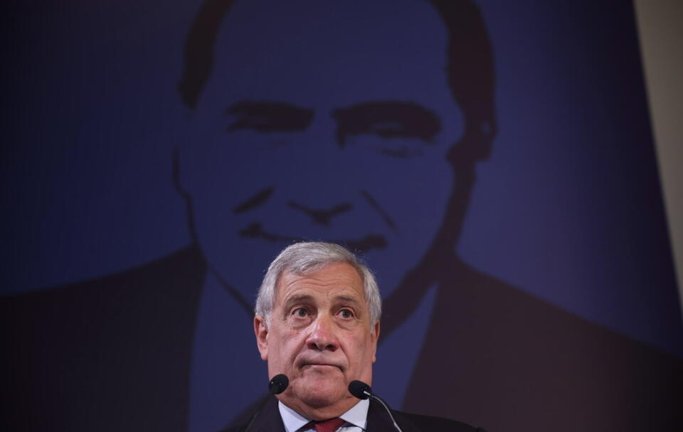 Antonio Tajani / autor: PAP/EPA/MASSIMO PERCOSSI