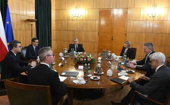 Premier Morawiecki spotkał się z sekretarzem generalnym OECD