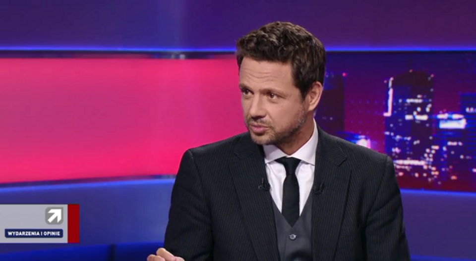 Rafał Trzaskowski / autor: Screen: Polsat News